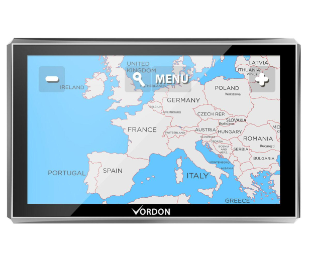Vordon 7" EU mapy TomTom - 1389746 - zdjęcie